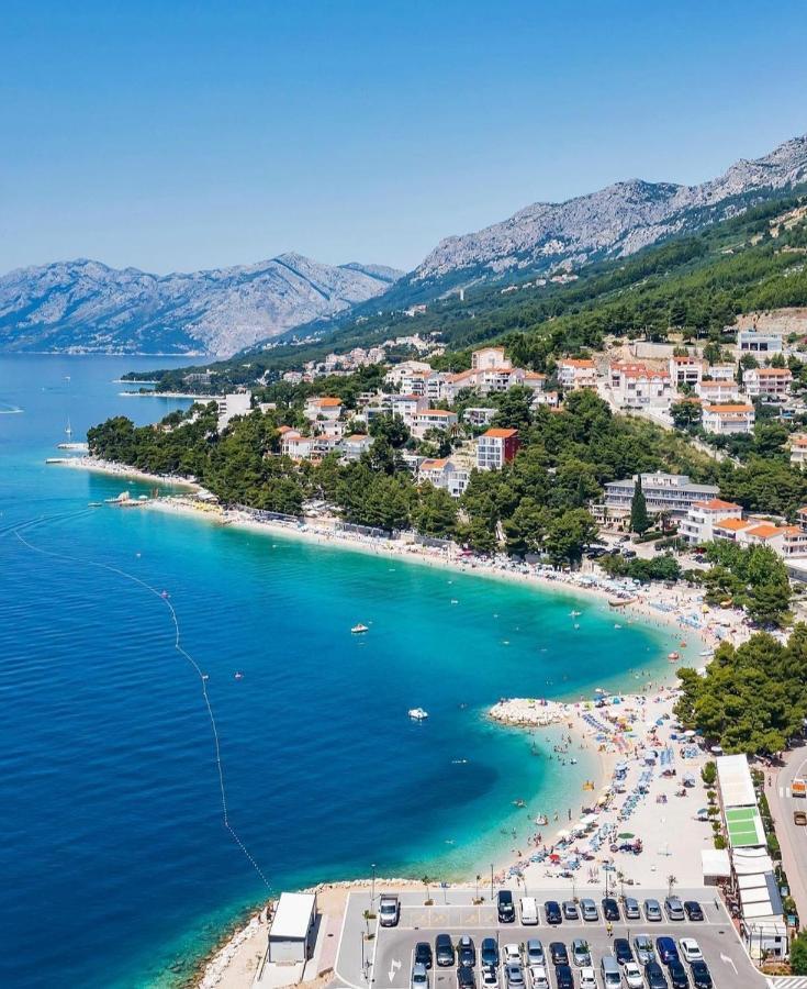 Villa Ruza 30M From The Beach Baška Voda Kültér fotó
