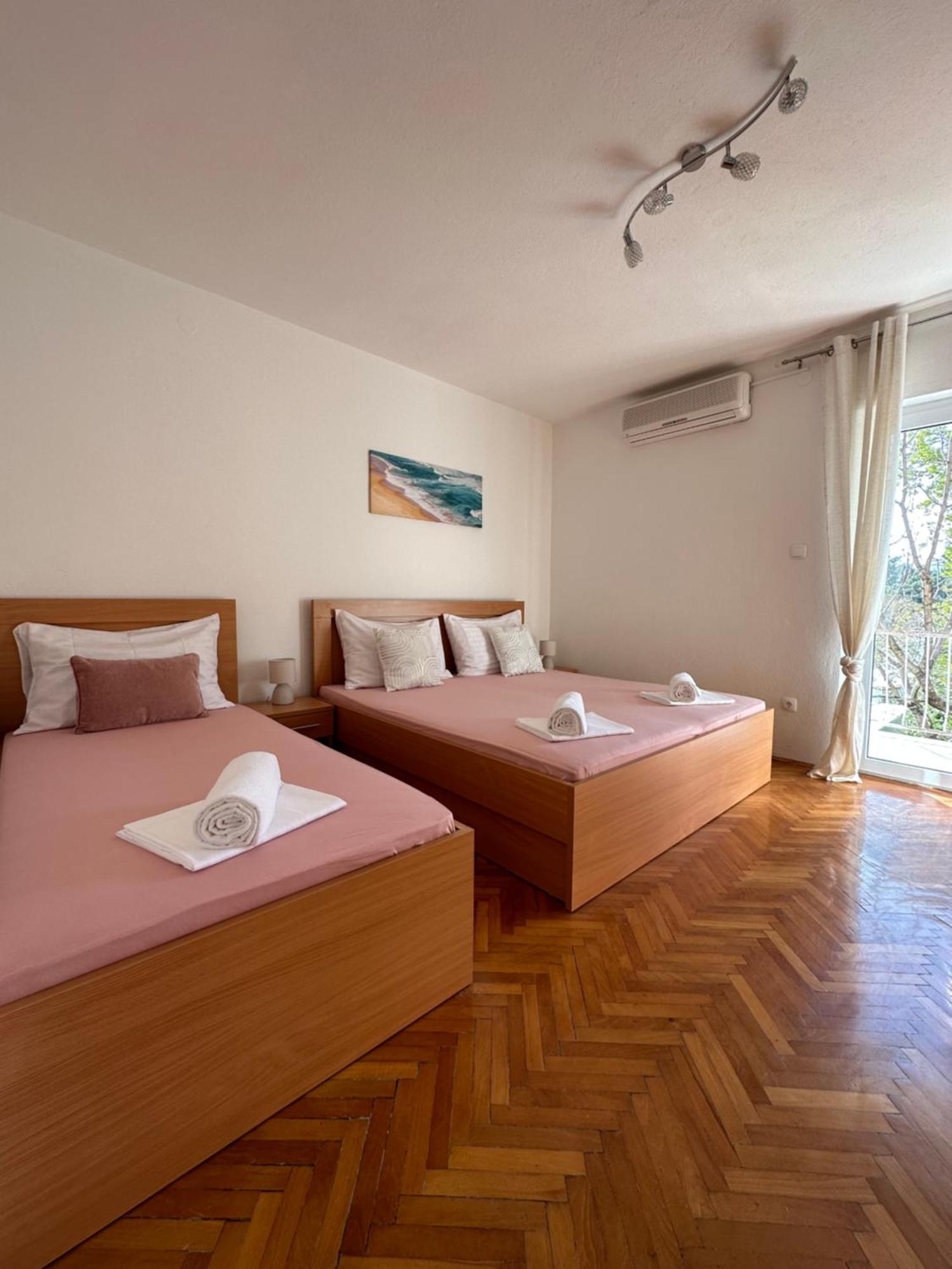 Villa Ruza 30M From The Beach Baška Voda Szoba fotó
